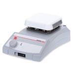 OHAUS™ Ergonomic Basic Mini Hot Plate, Ambient to 500°C