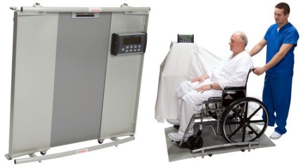 Health O Meter 2650KL Wheelchair Scale - Hogentogler.com